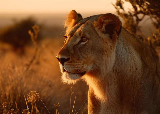 Lioness Wildlife Photo