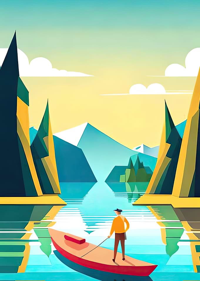 Peaceful Lakeside Beauty