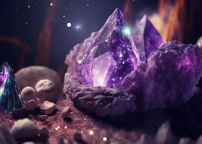 purple gem