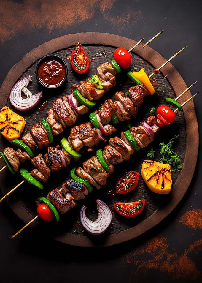 appetizing barbecue