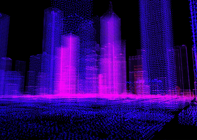 cyberpunk neon city