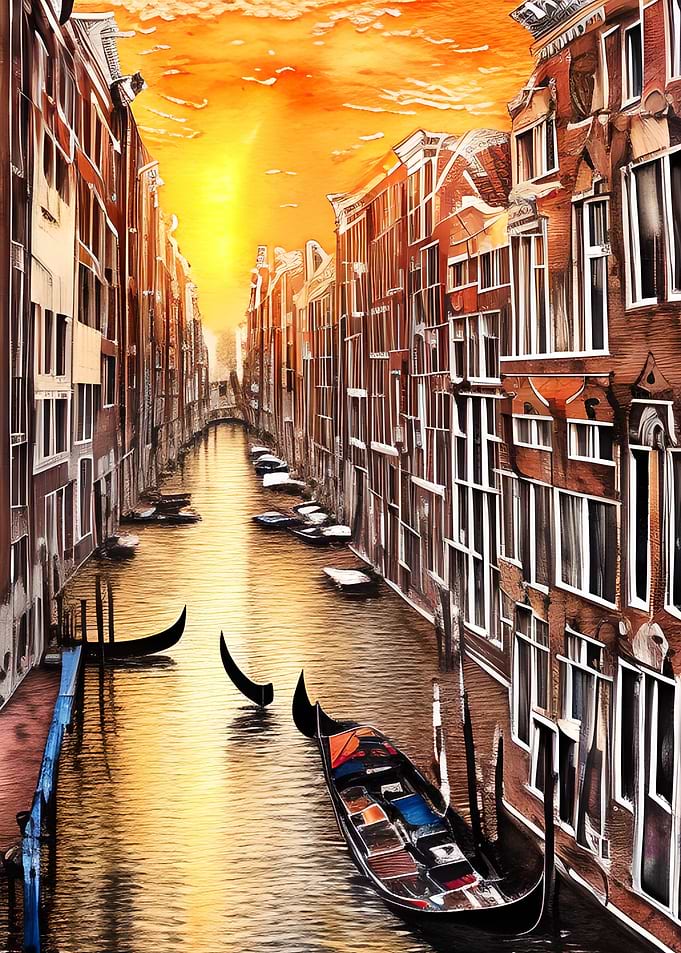 Sunrise in Venice Italy