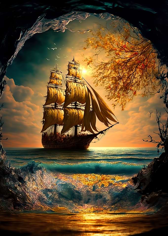 Sailboat Landscape