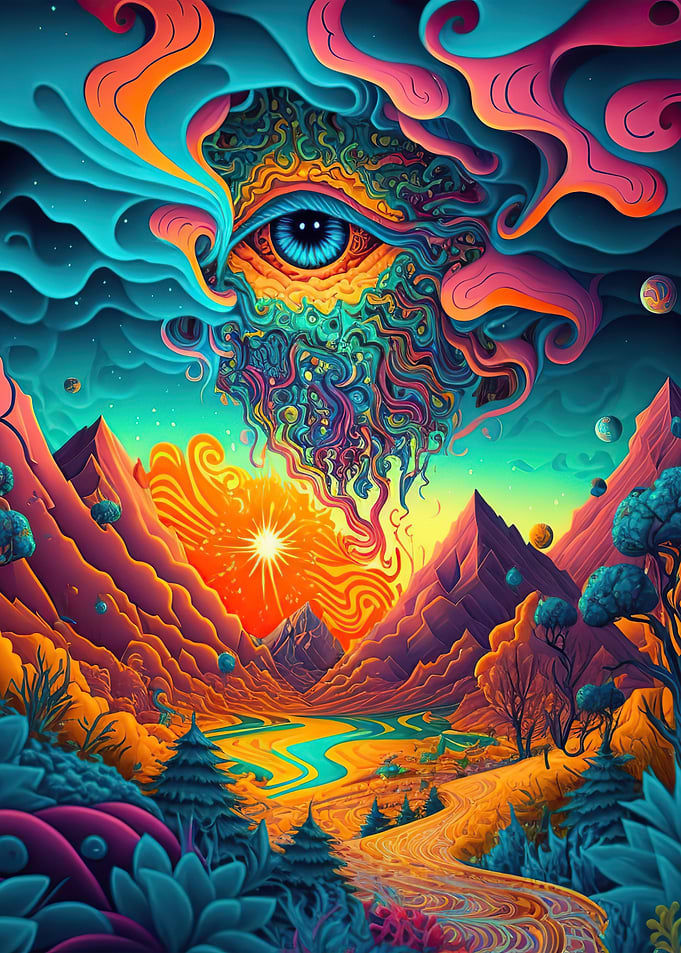 Psychedelic nature