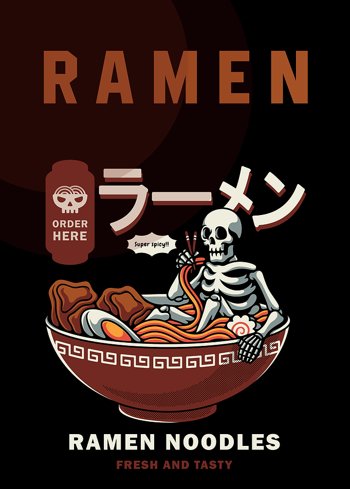 Japanese Ramen Noodles