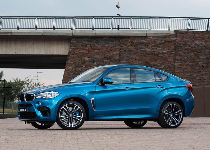 BMW Blue Car