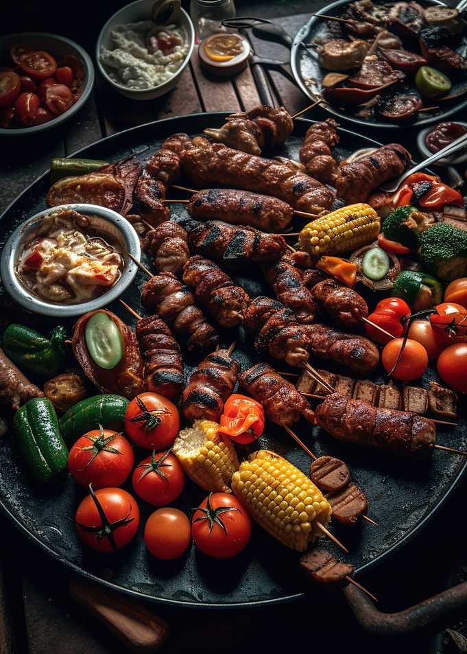 appetizing barbecue