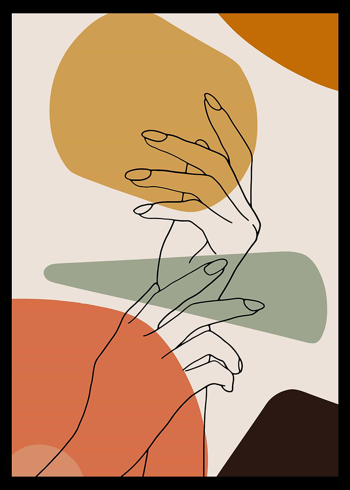 Abstract Line Art