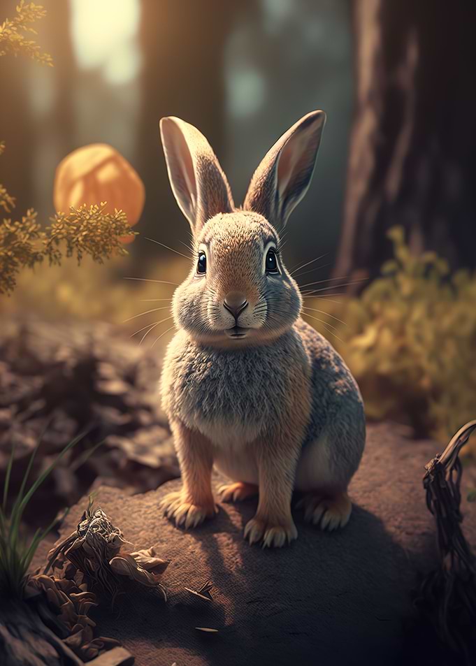 cute rabbit