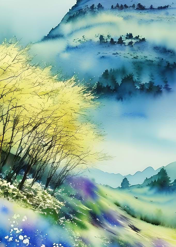 Blue Cold Mountain
