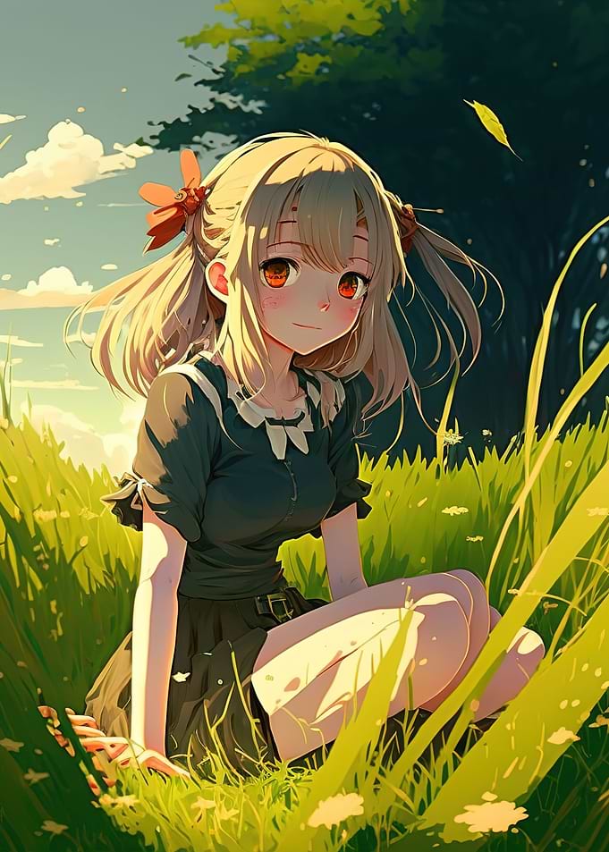 A Cute Little Girl