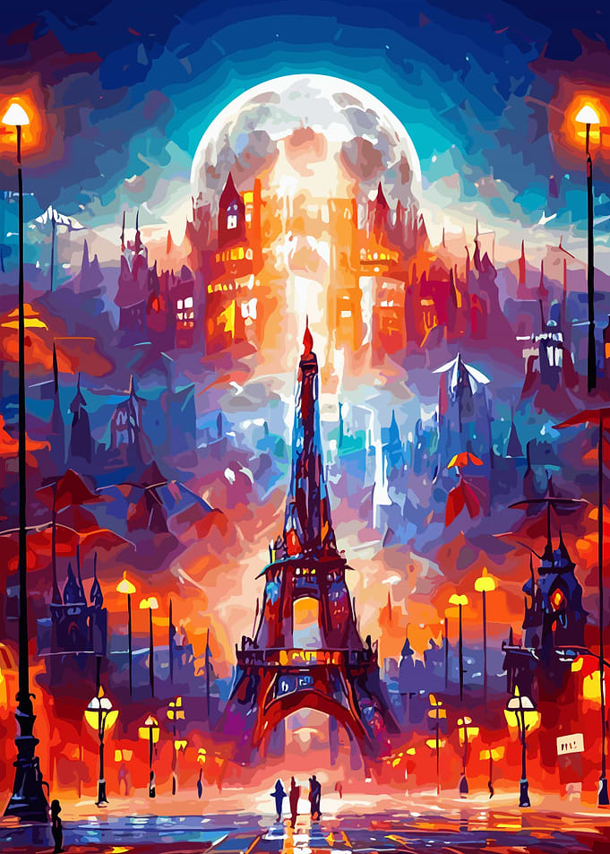 Allegory Of Paris City Art