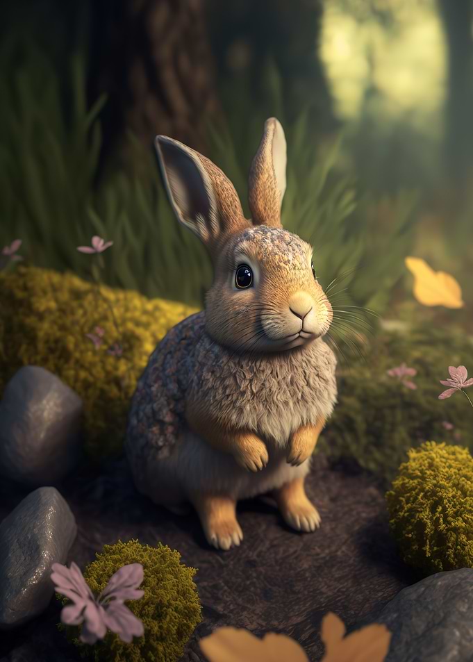 cute rabbit