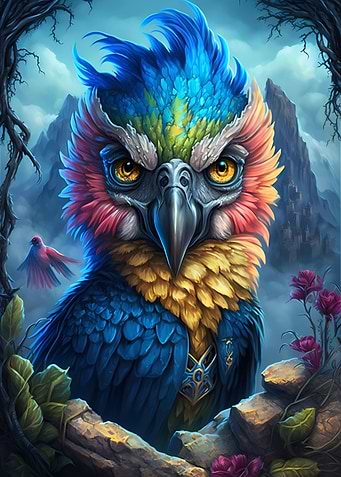 Macaw Childlike
