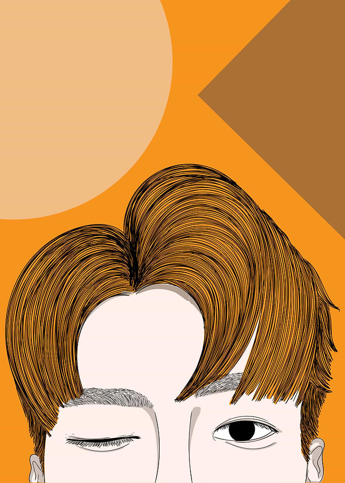 Two Block Main Hairstyle