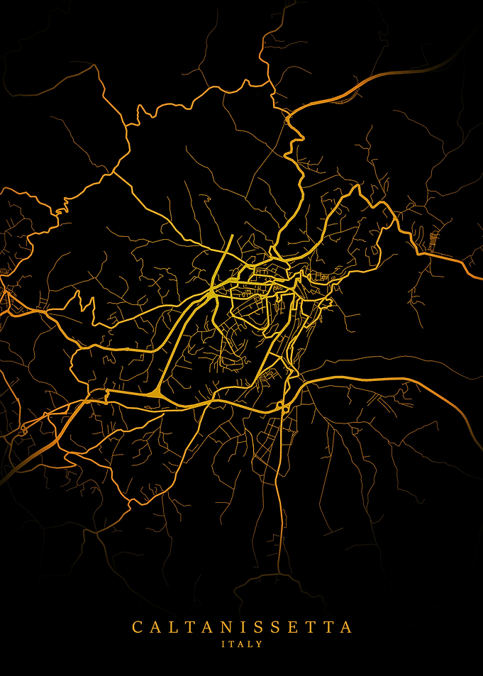 Caltanissetta City Map