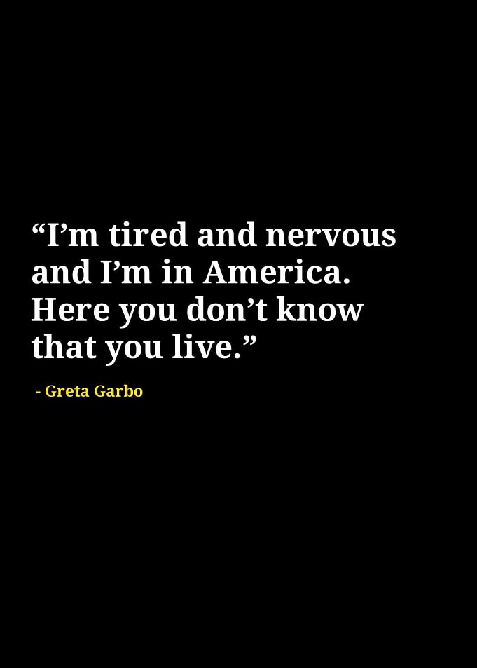 Greta garbo quotes