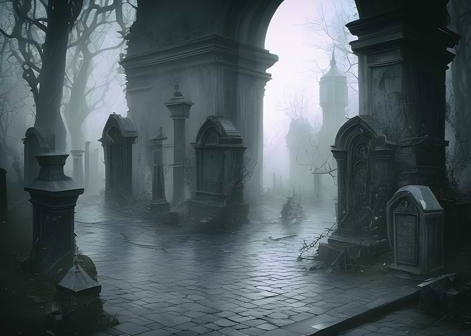 Gate to the old cemetery