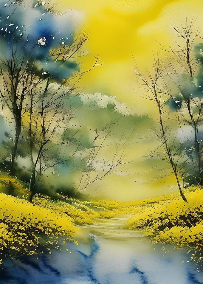 Sunflower in The Forest