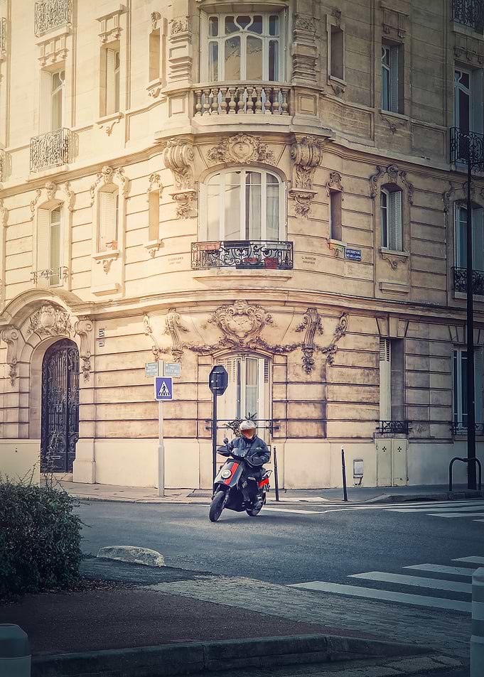 motorcycle driver