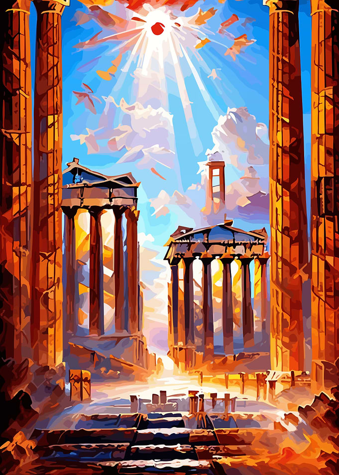 Allegory Of Ancient Greece