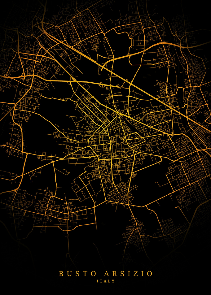 Busto Arsizio City Map