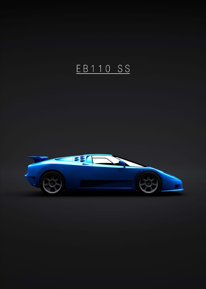 1992 Bugatti EB110 SS