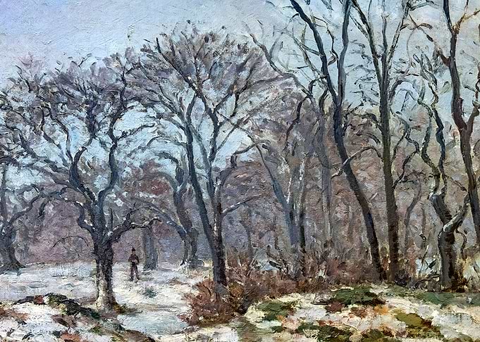 Chestnut Woods in Winter