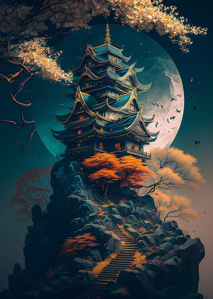 Palace On a cliff