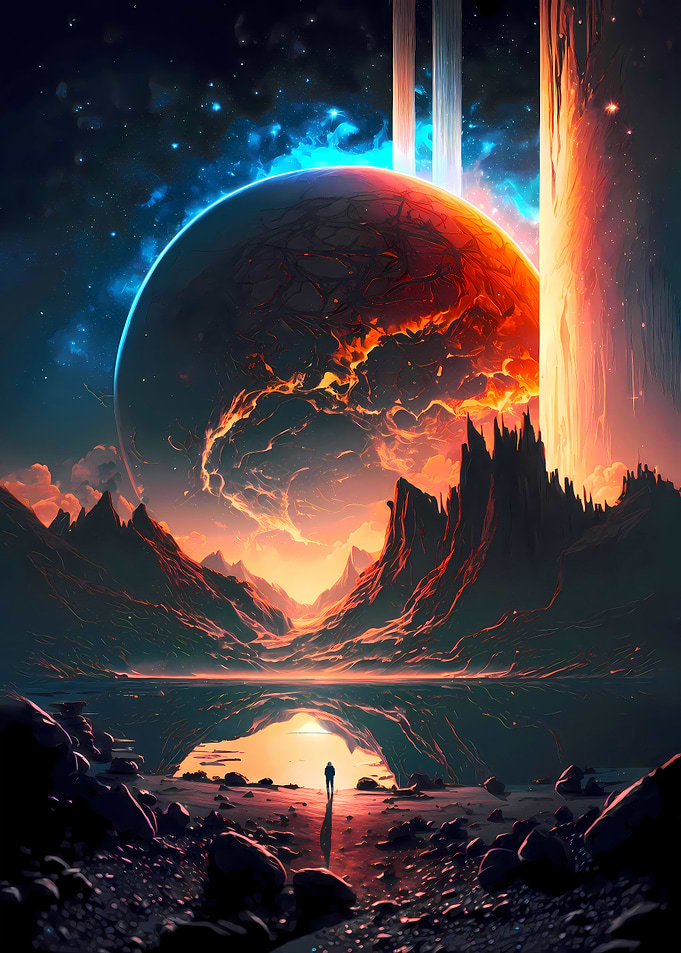 Planet Bifrost Mountain