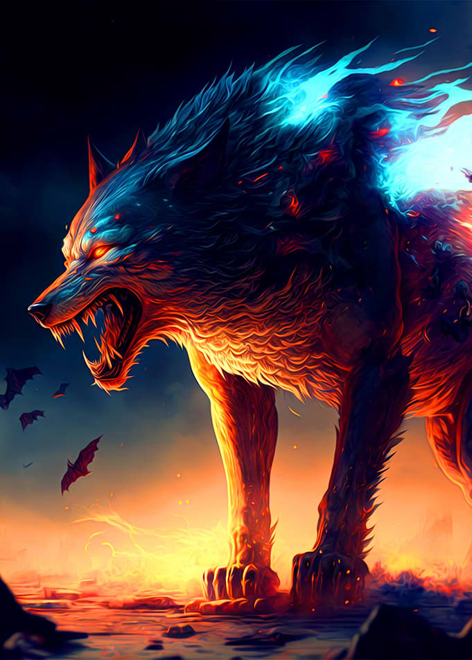 Fantasy Wolf
