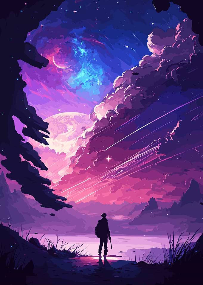 Space Vector Scene