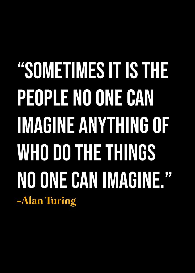 Alan Turing Quote