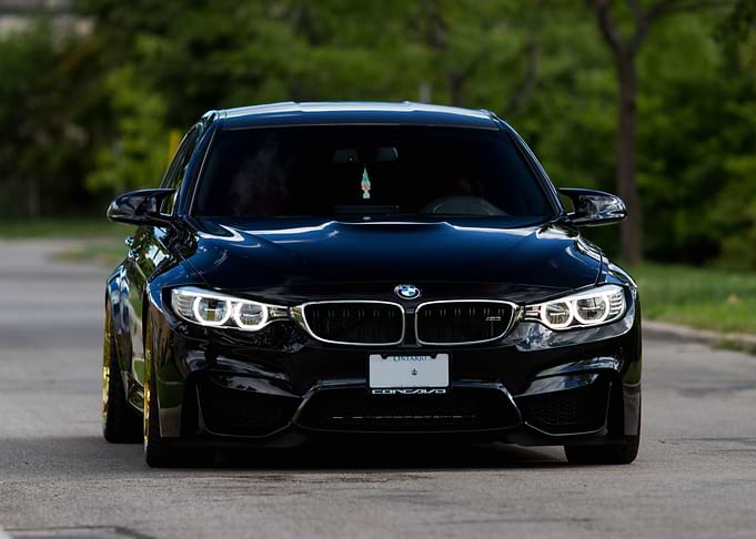 BMW Black Luxury Car