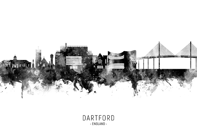 Dartford Skyline England