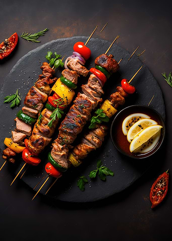 appetizing barbecue