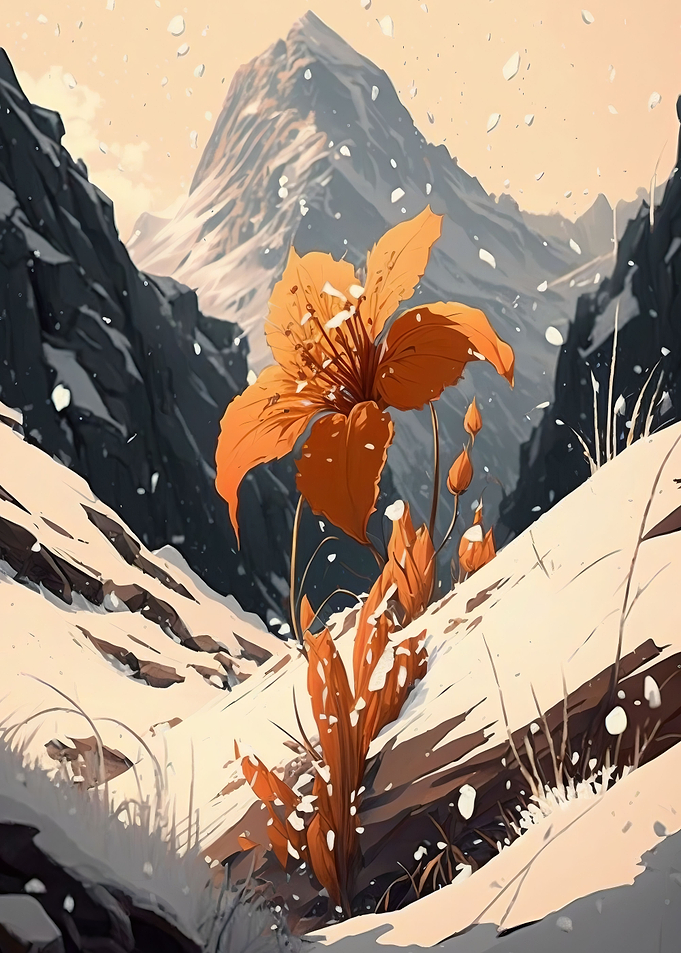 Orange flower