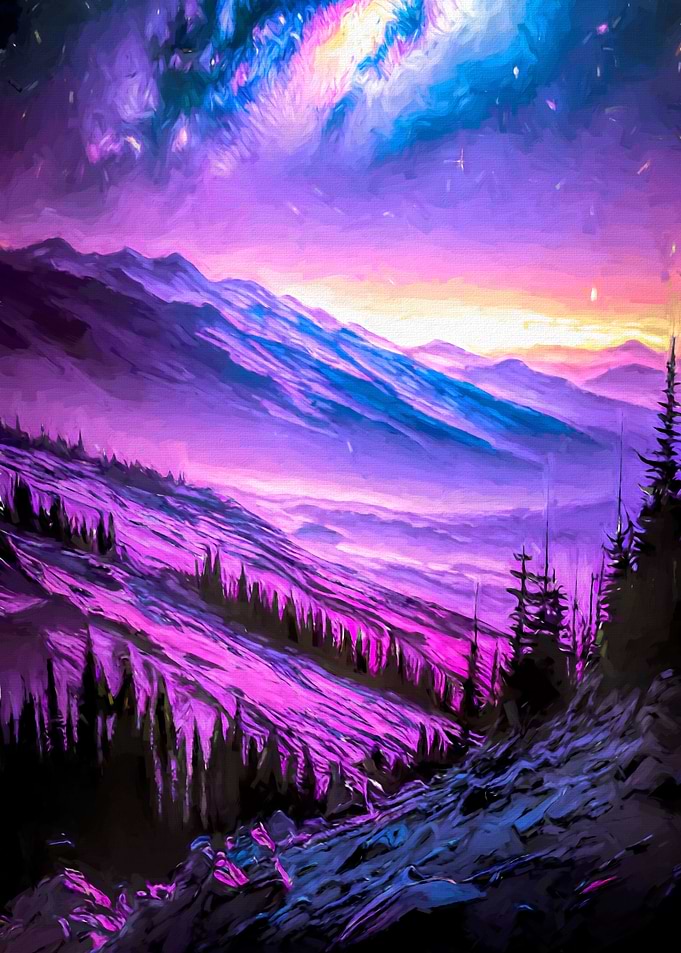 Mountain scene 1