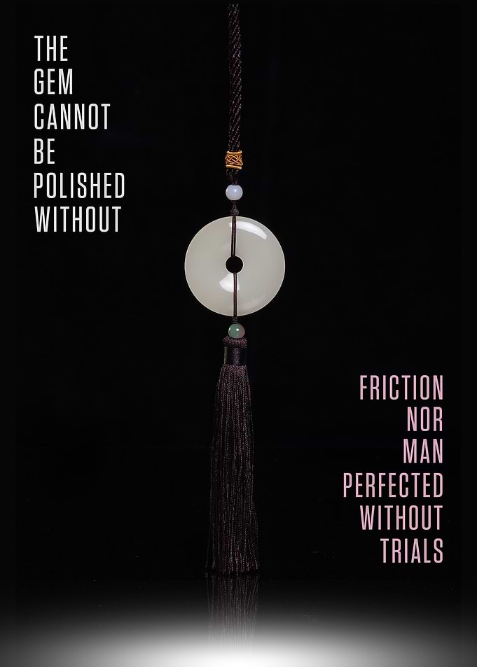 The gem cannot be polished