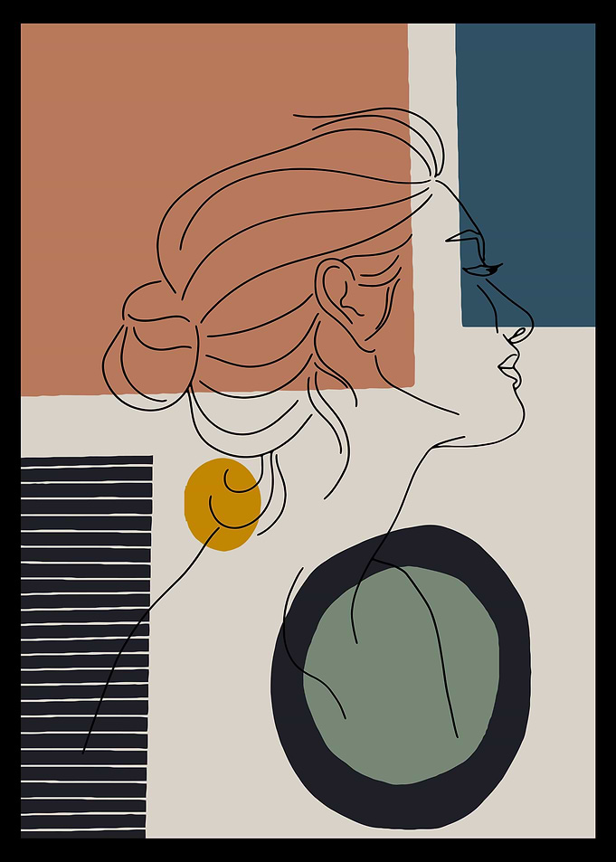 Abstract Line Art