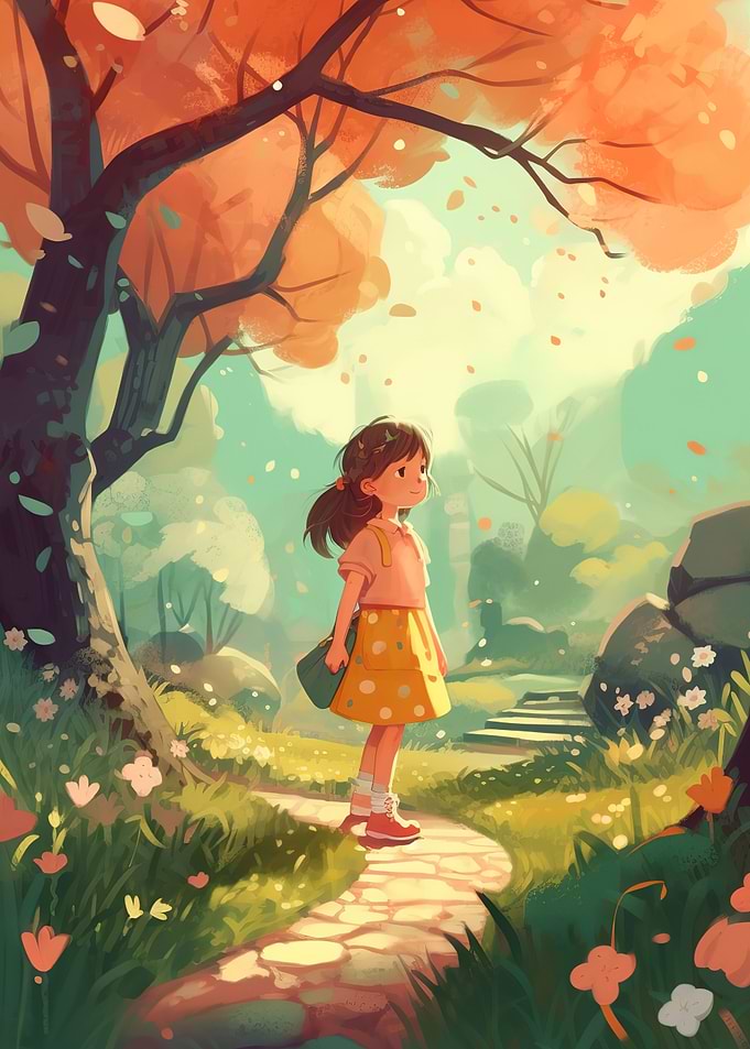A Cute Little Girl