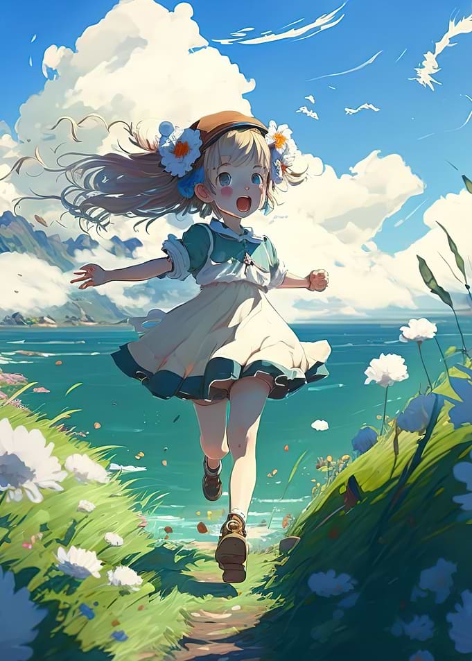 A Cute Little Girl