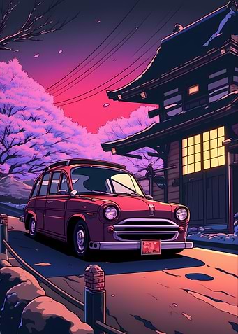 JDM Car in Japan Street