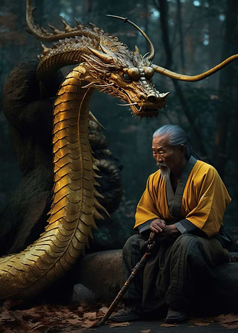 Samurai Yellow Dragon