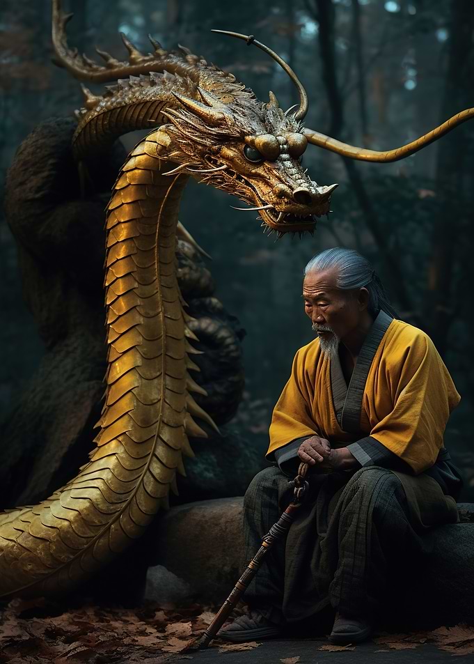Samurai Yellow Dragon