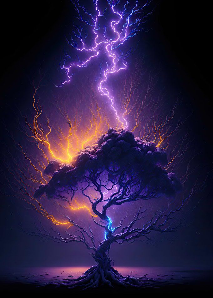 Cosmic Tree Lightning