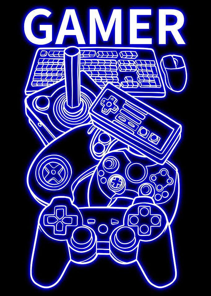 Gaming neon