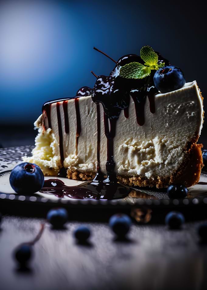 blueberry cake