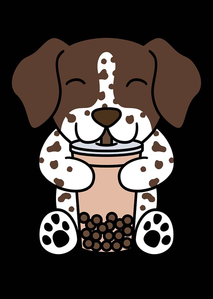 Pointer Dog Bubble Tea
