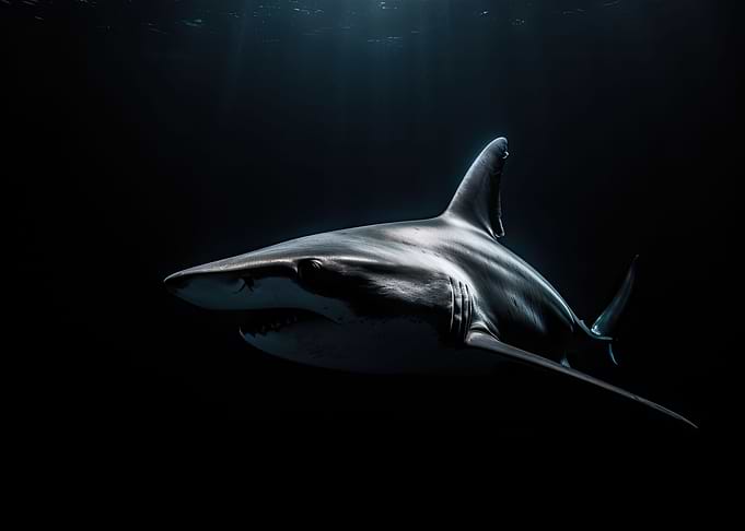 Shark of the Deep Blue